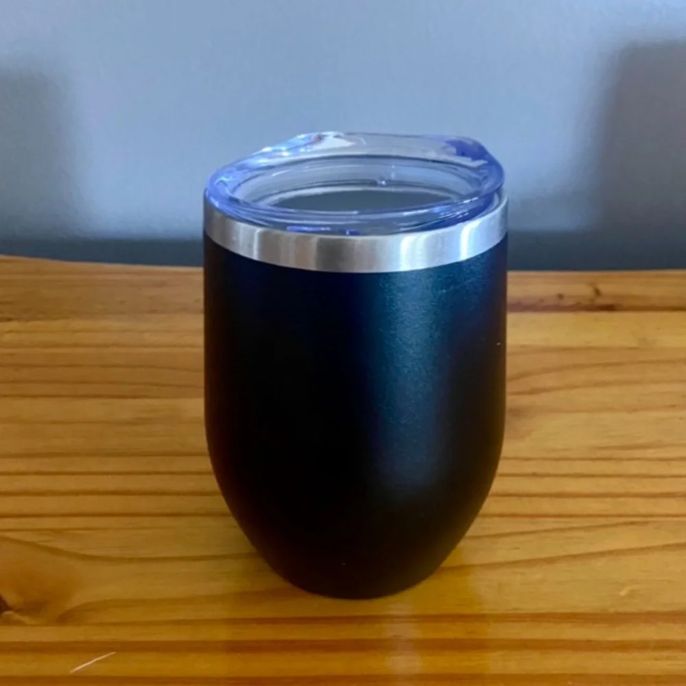 Stainless Steel Double-layer Vacuum Insulated Thermal Stemless Wine Tumblers - 3